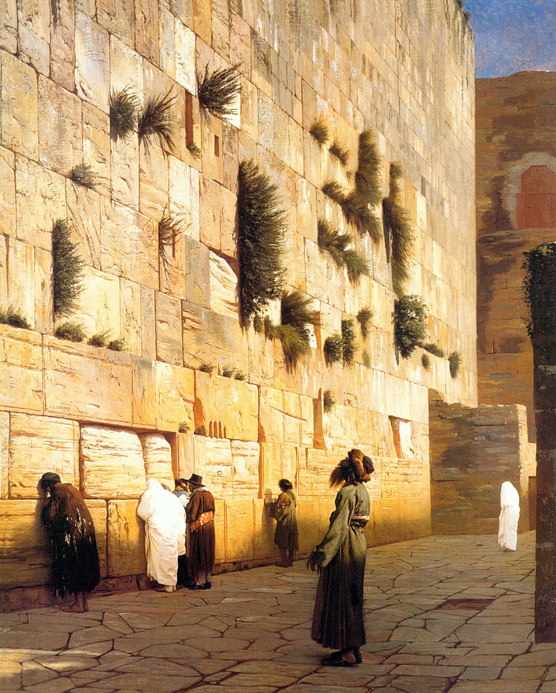 Le Mur de Salomon - Jean-Léon Gérôme