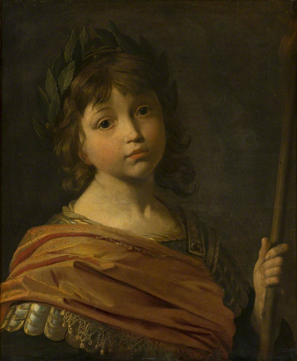 Maurice, prince palatin (1621–1652) Enfant, en Mars - Gerrit van Honthorst