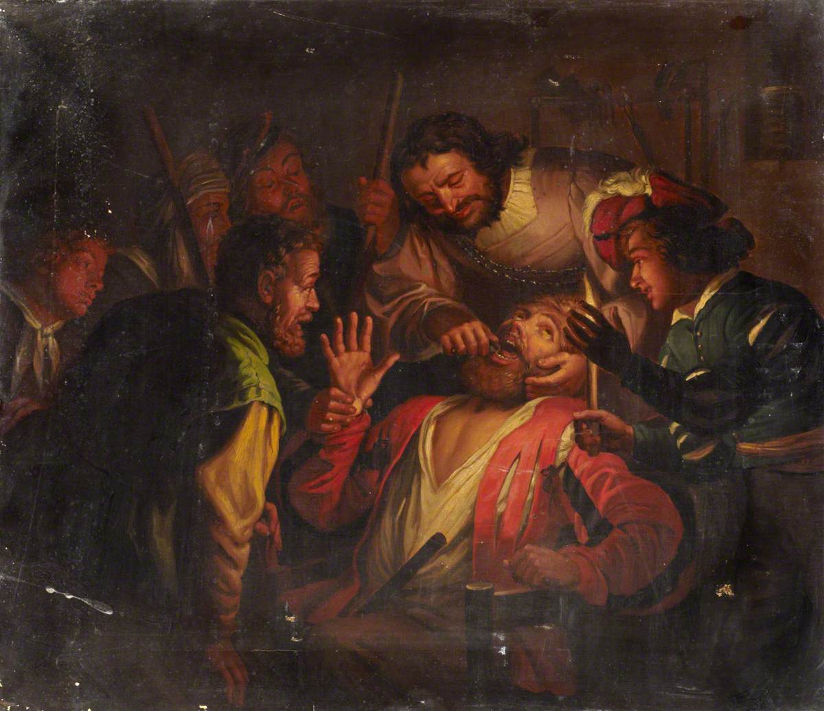 Le dentiste - Gerrit van Honthorst
