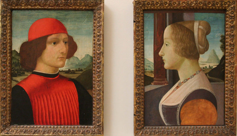 Portrait de jeune femme - Domenico Ghirlandaio