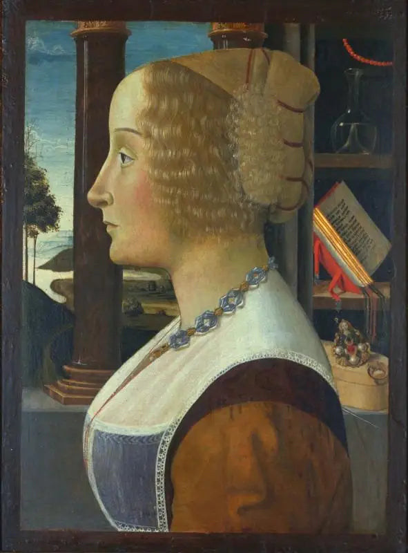 Portrait d’une femme - Domenico Ghirlandaio - Alpha Reproduction
