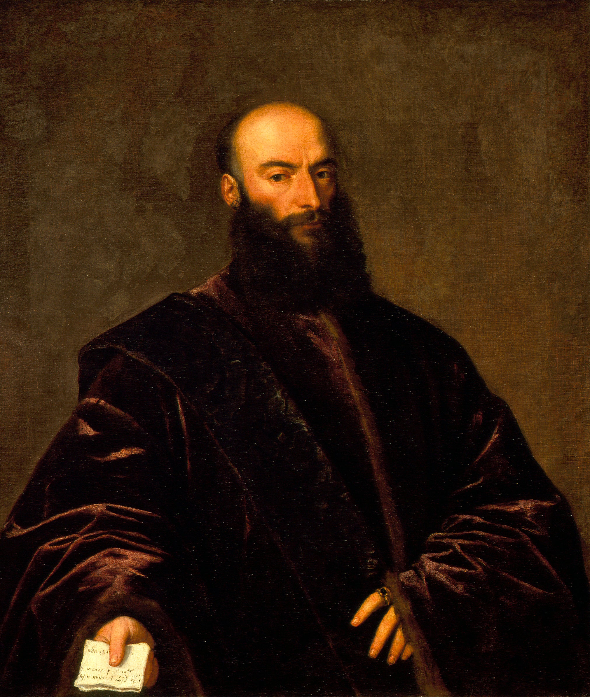Portrait de Giacomo di Andrea Dolfin - Titian