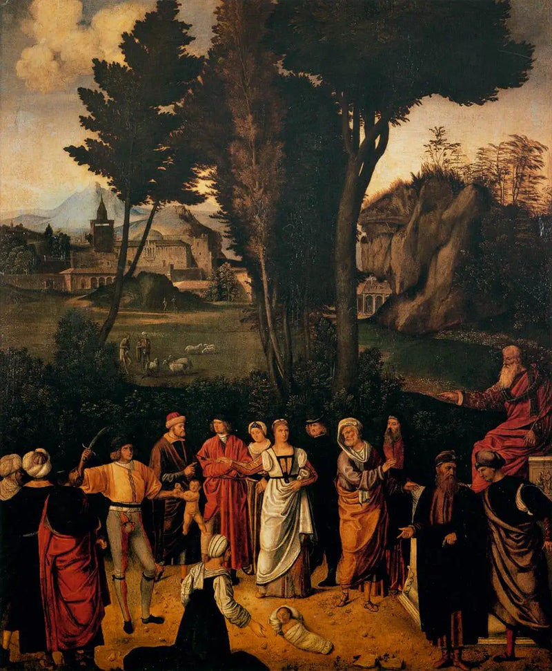 Le Jugement de Salomon - Giorgione