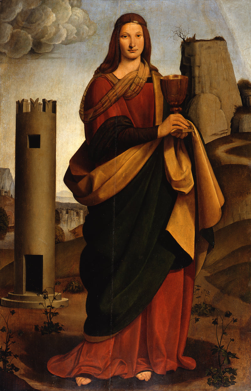 Sainte-Barbe - Giovanni Antonio Boltraffio