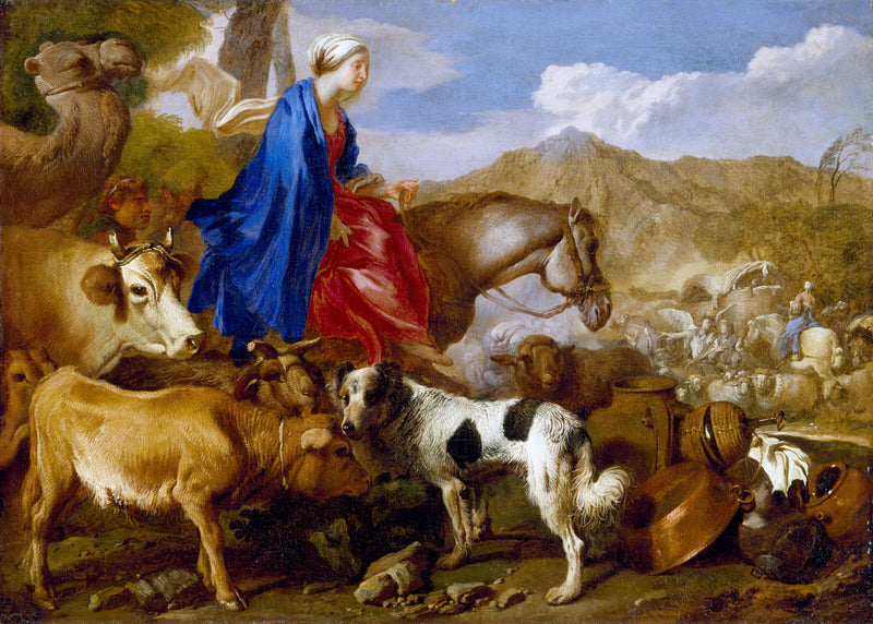 Le voyage de Rebecca - Giovanni Benedetto Castiglione