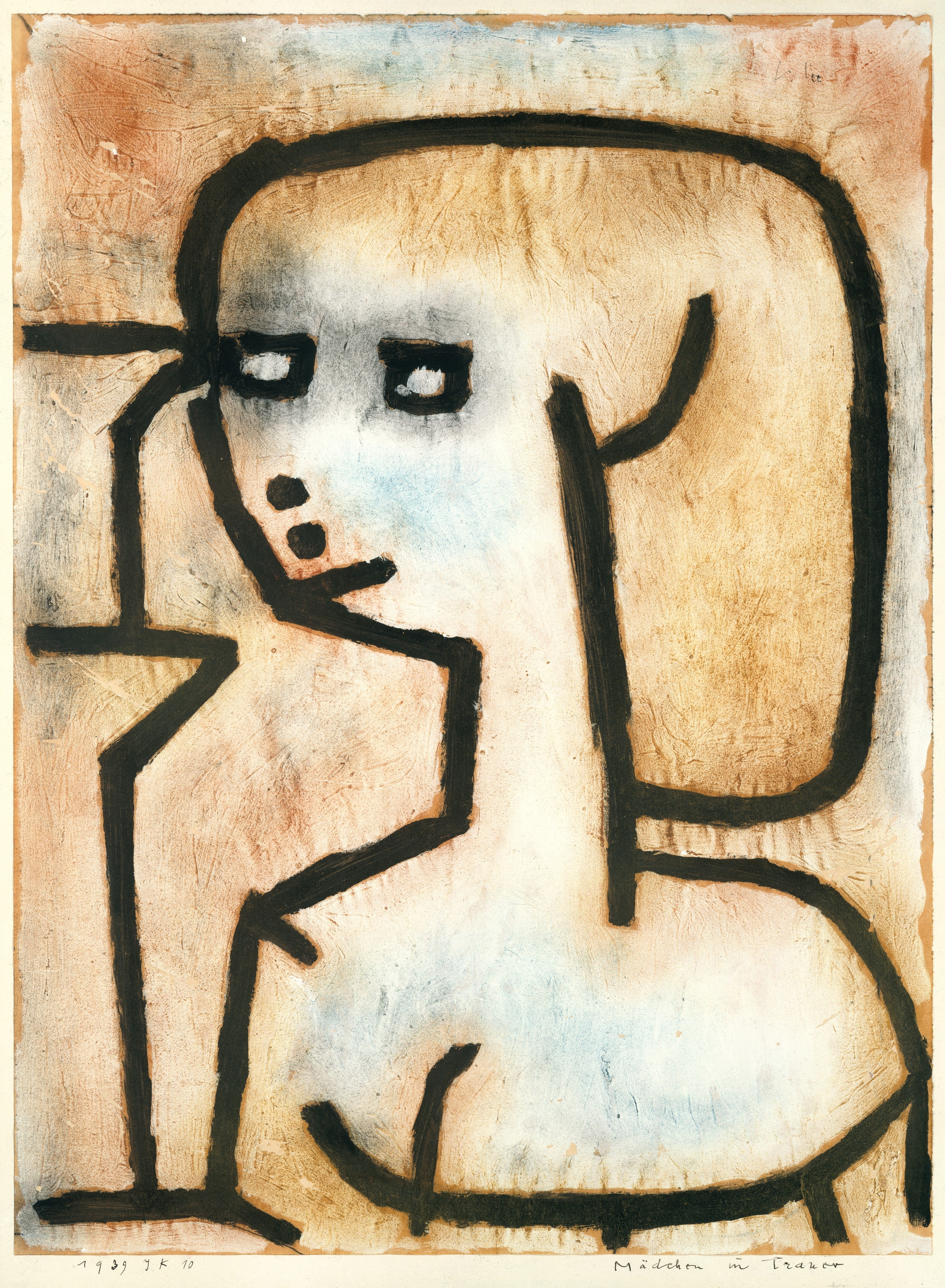Fille en deuil - Paul Klee