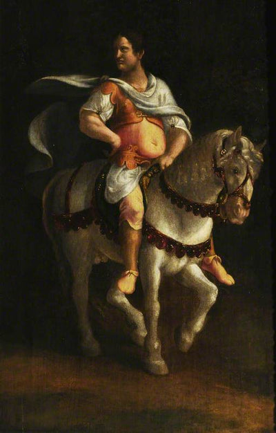 Un empereur romain à cheval - Giulio Romano