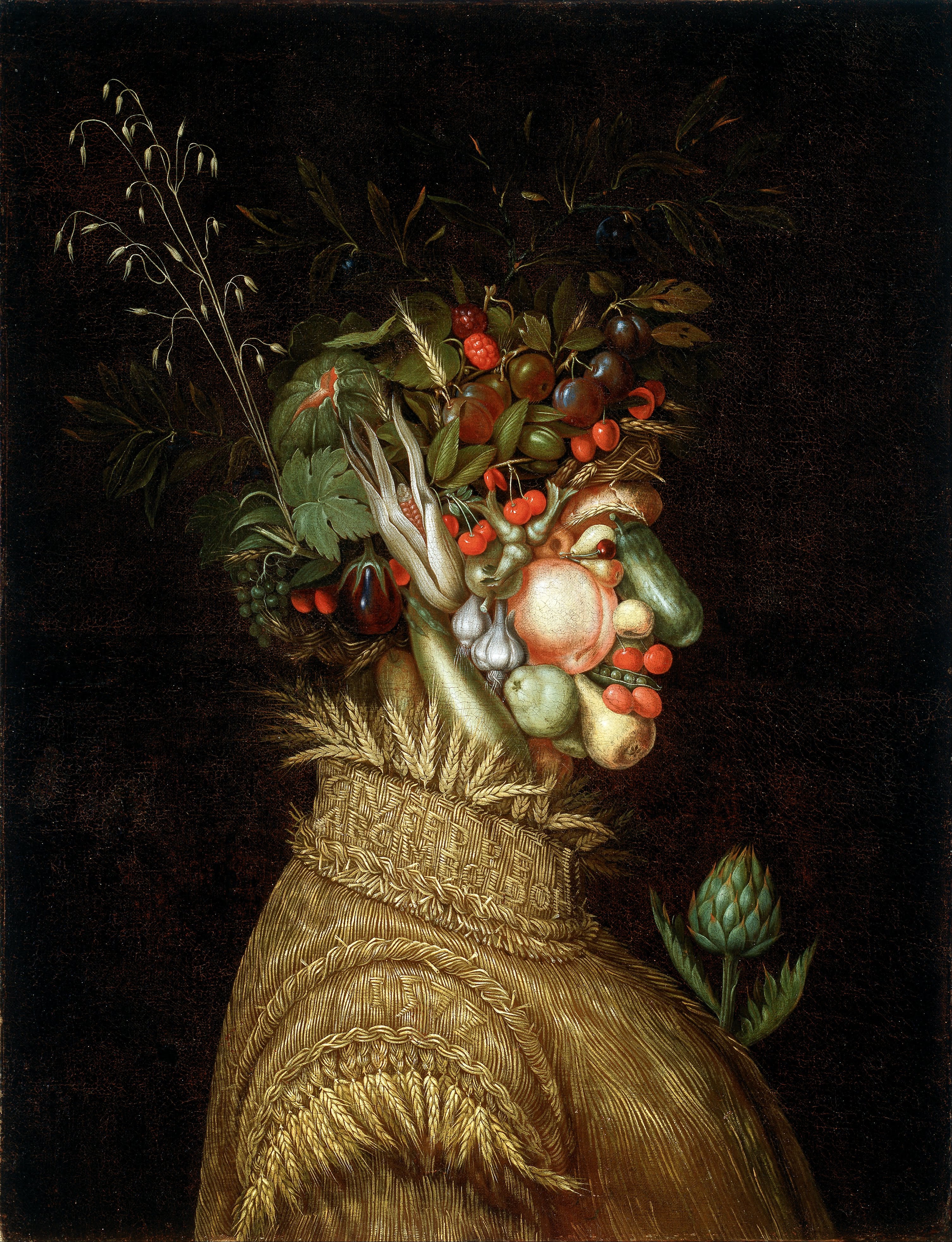 Allegorical Portrait- "Summer" - Giuseppe Arcimboldo