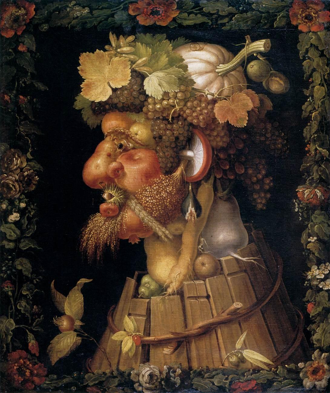 L'Automne - Giuseppe Arcimboldo