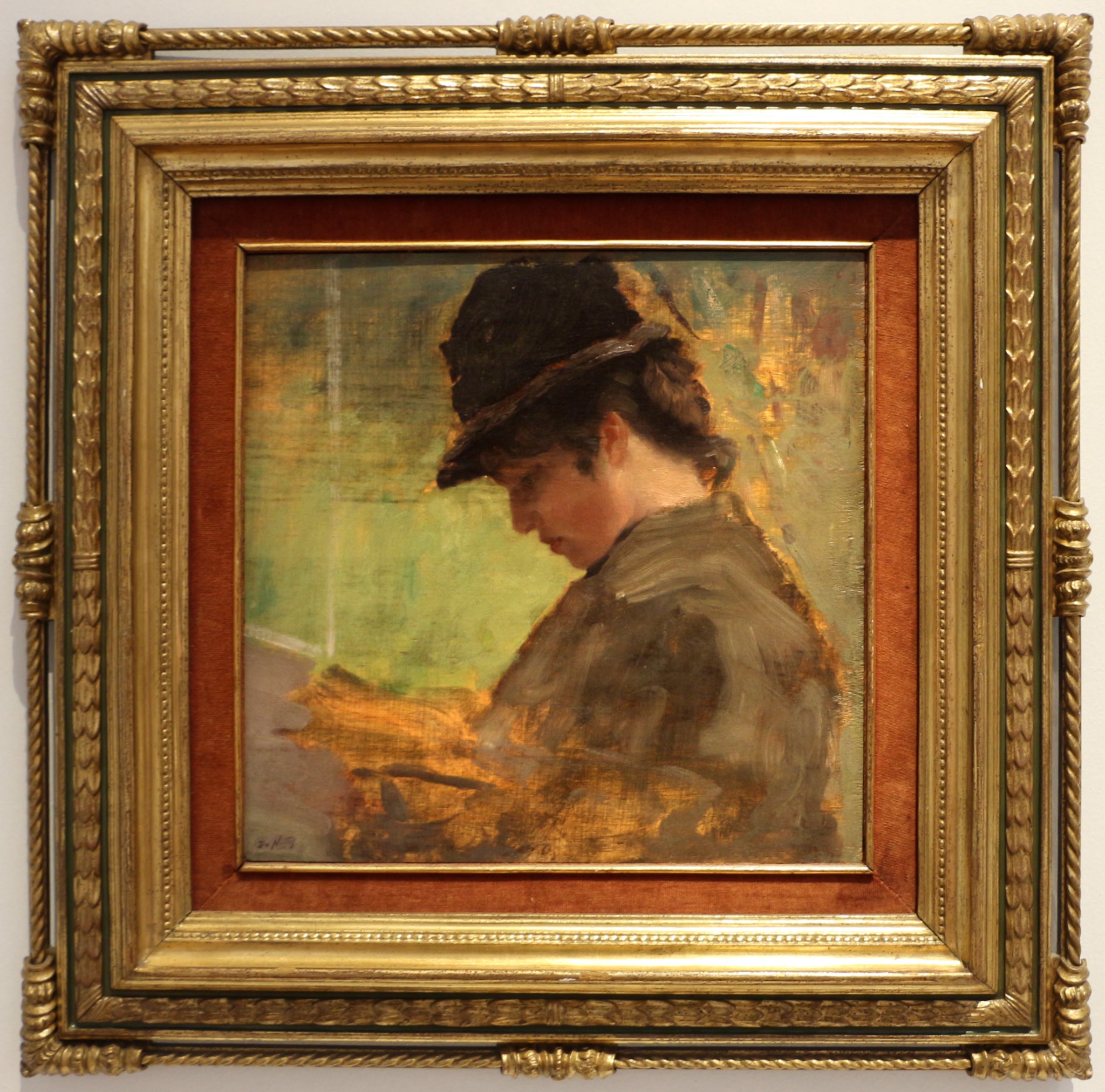 Jeune fille anglaise - Giuseppe De Nittis