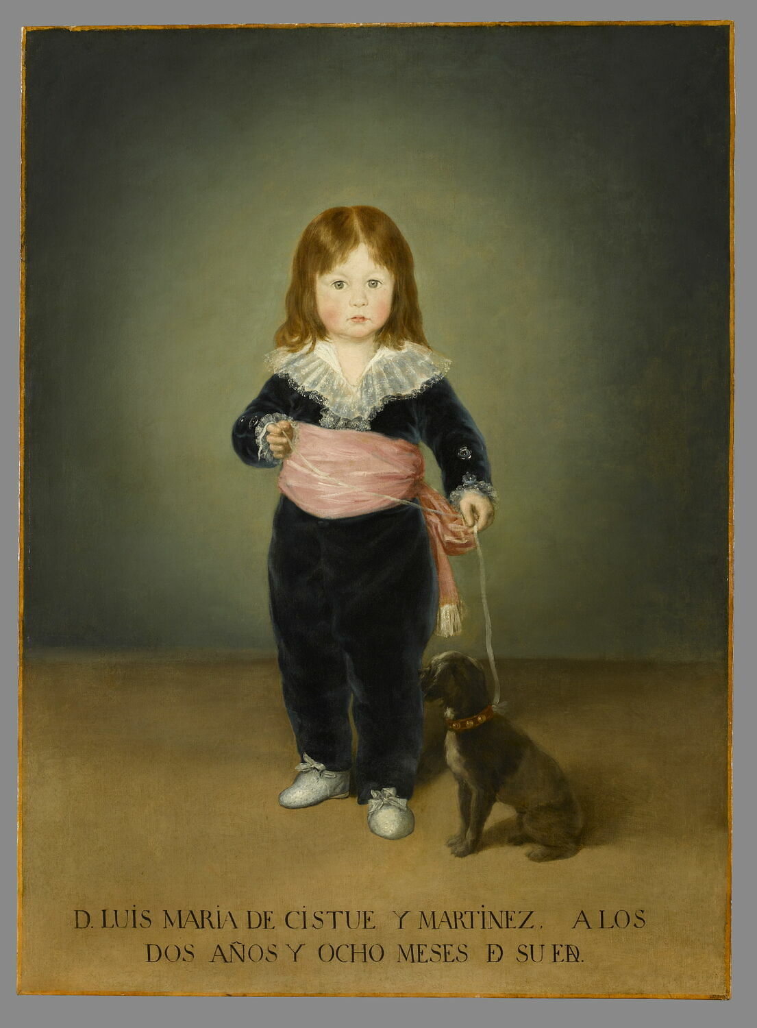 Reproduction du tableau « Portrait de Luis María de Cistué Martínez - Francisco de Goya » par Alpha Reproduction en peinture à l’huile