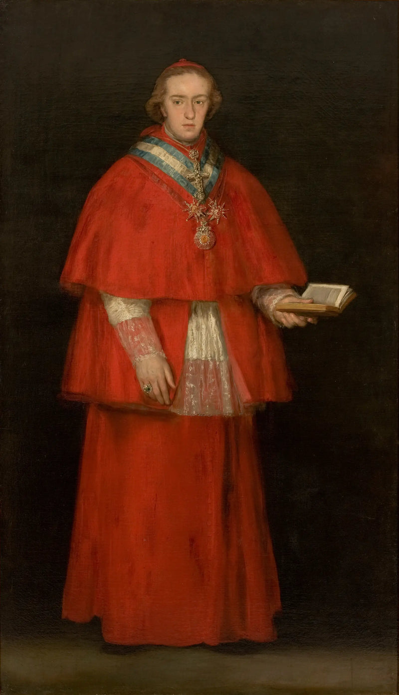 Cardinal Luis María de Borbón et Vallabriga - Francisco de Goya