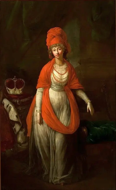 Portrait d’Anna Dorothée von Medem duchesse de Courlande. - Anton Graff - Alpha Reproduction