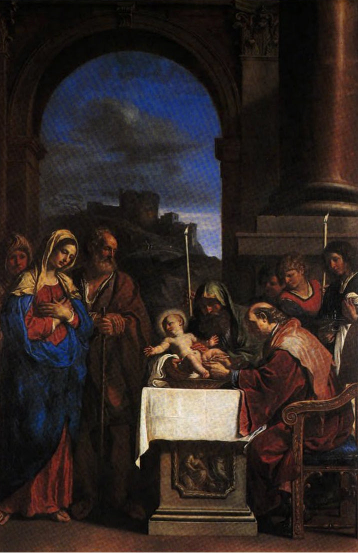 La Circoncision - Guercino