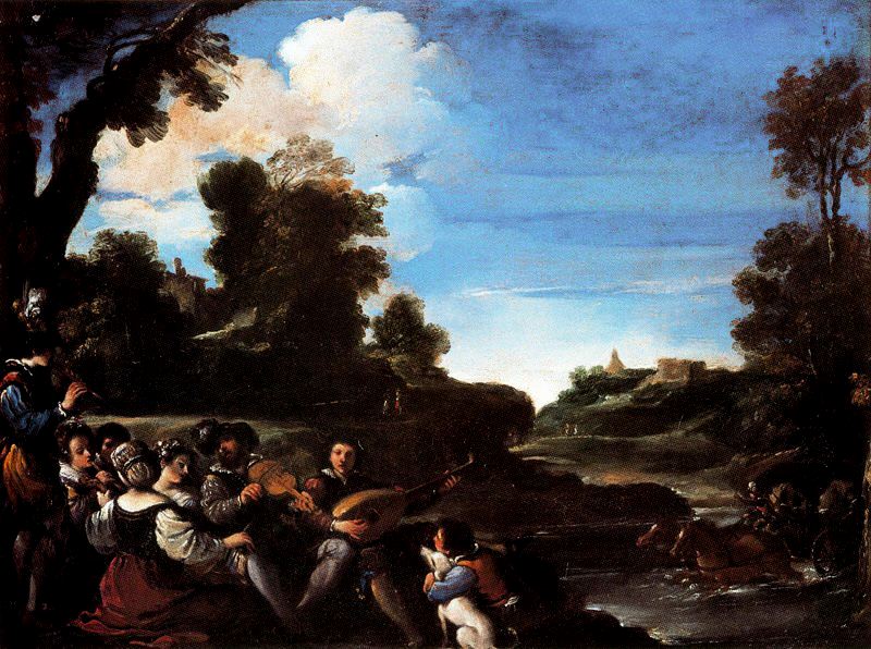 Concert champêtre - Guercino