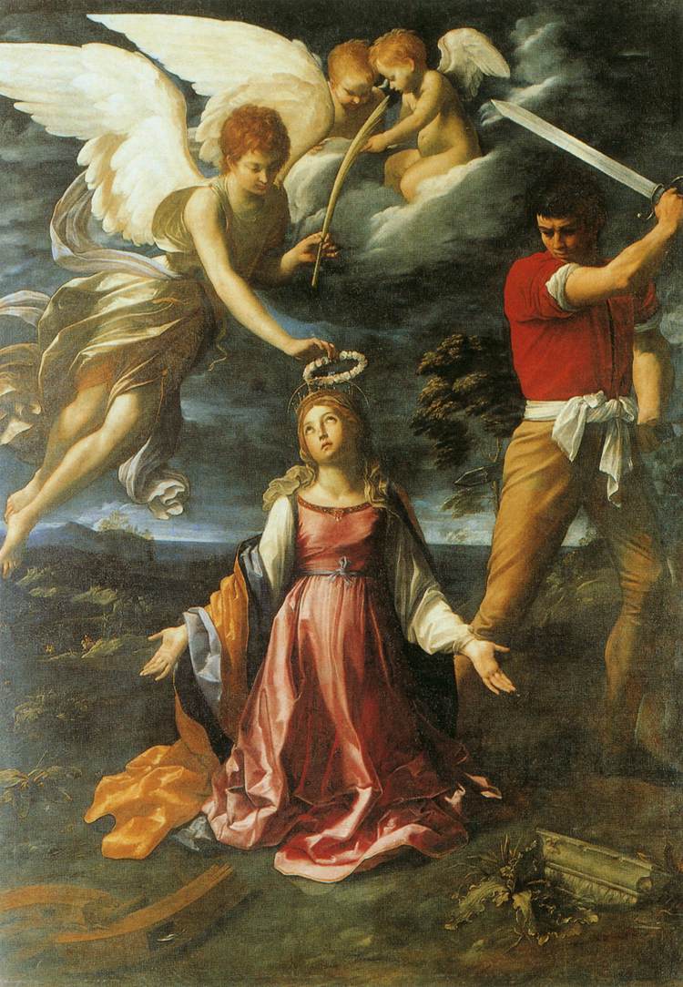 Le martyre de sainte Catherine d'Alexandrie - Guido Reni