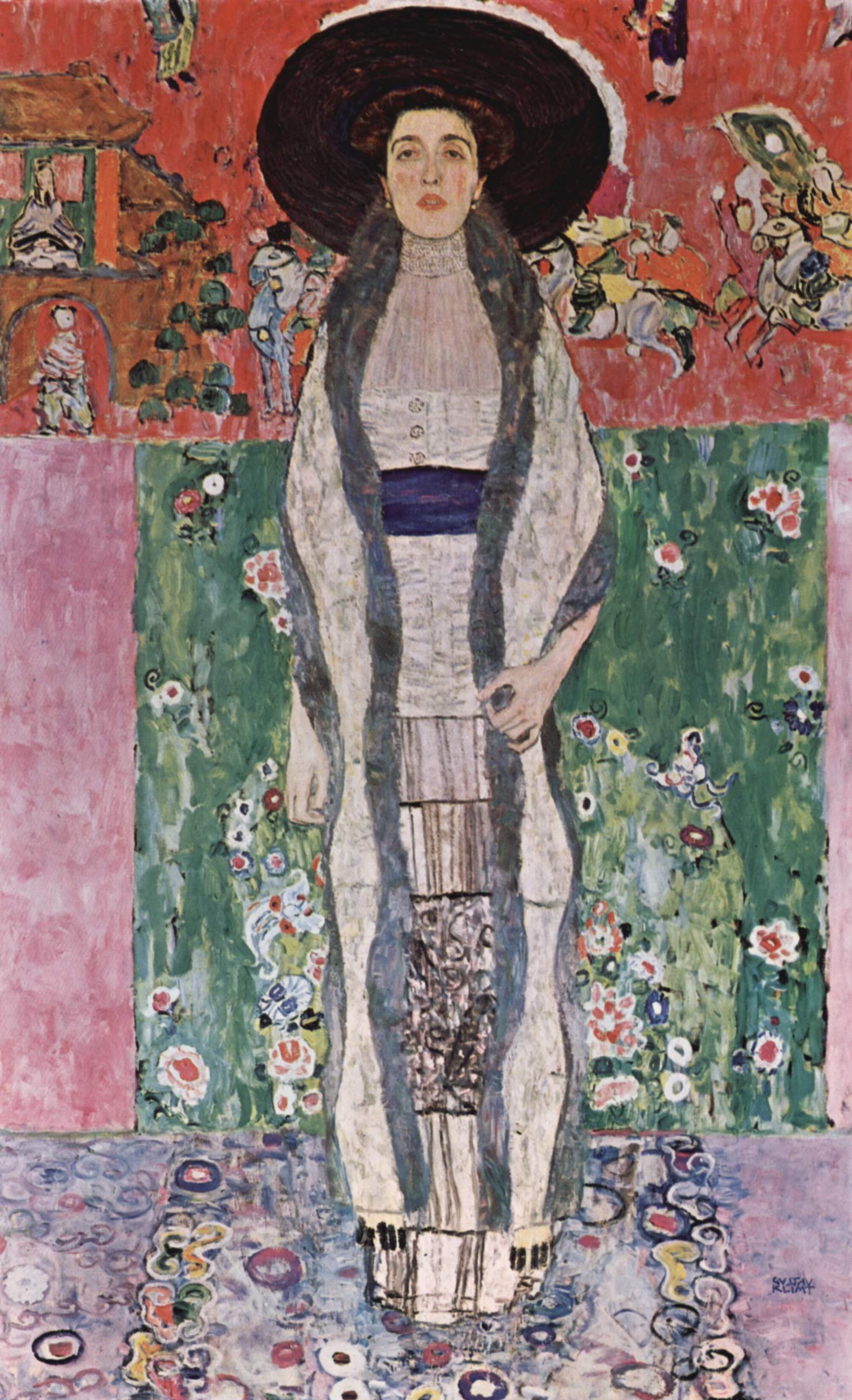 Reproduction du tableau « Portrait d'Adèle Bloch-Bauer II - Gustav Klimt » par Alpha Reproduction en peinture à l’huile