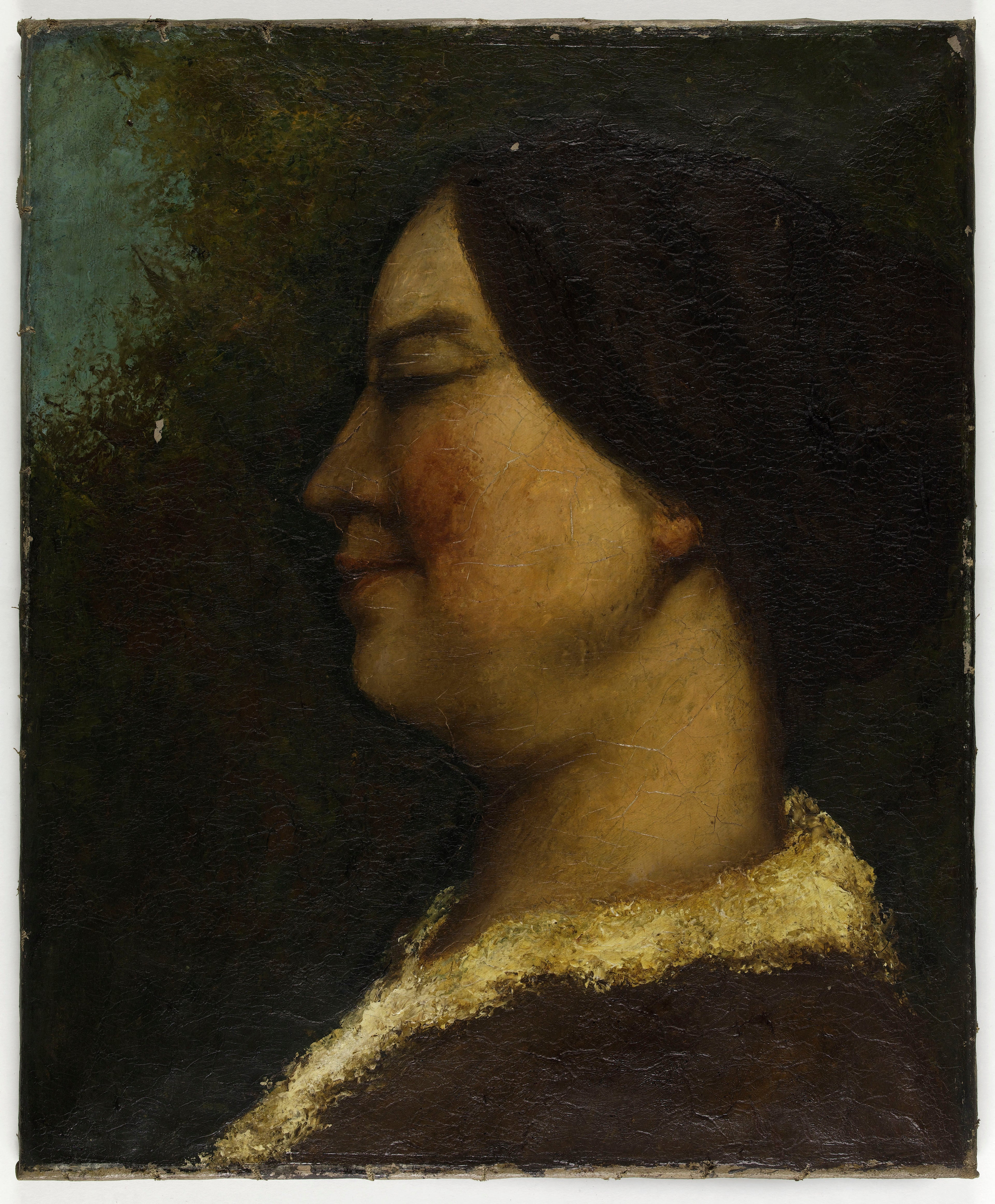 Portrait de femme - Gustave Courbet