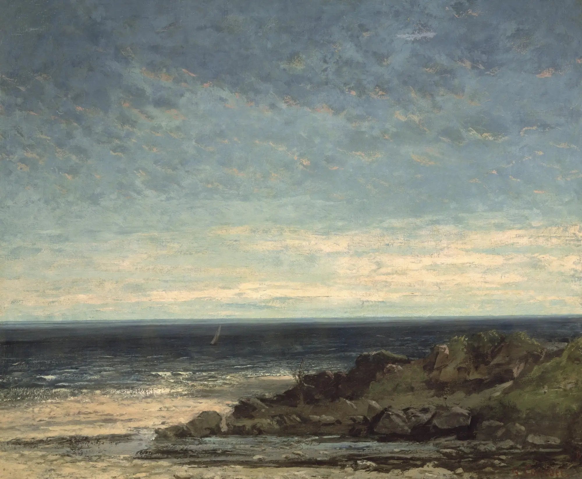 La Mer - Gustave Courbet - Alpha Reproduction