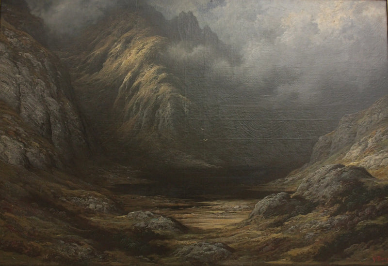Lac en Écosse après l'orage - Gustave Doré