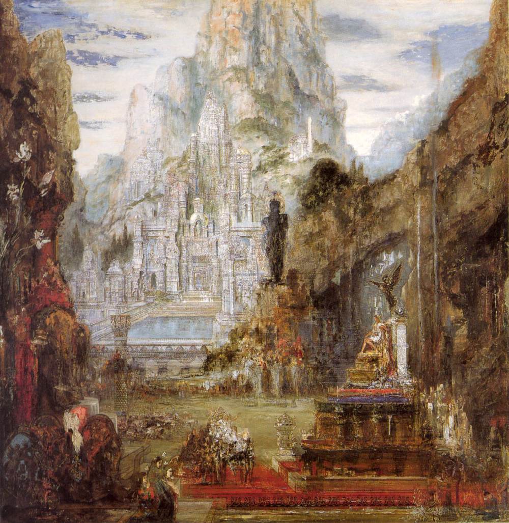 Triomphe d'Alexandre le Grand - Gustave Moreau