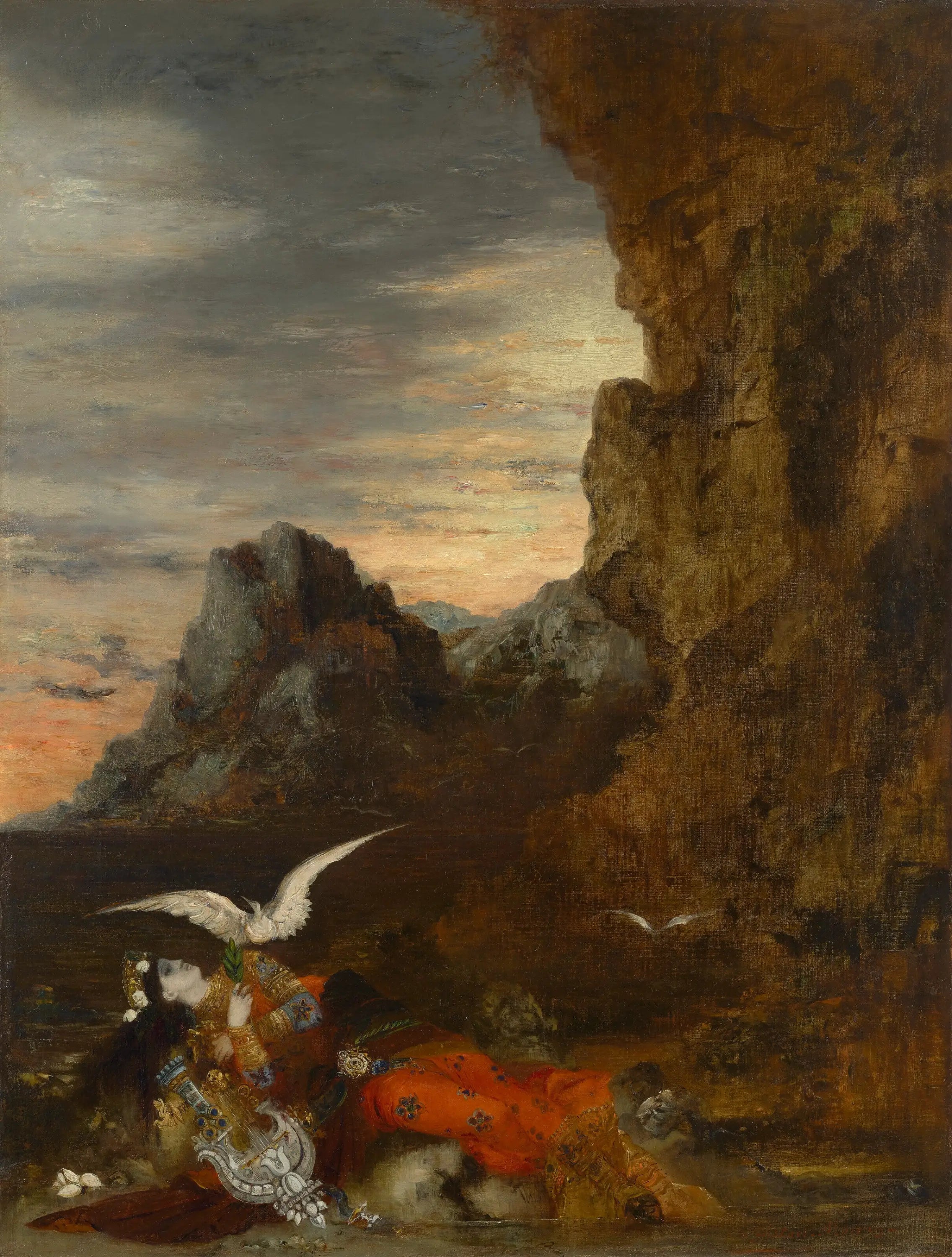 La mort de Sapho - Gustave Moreau - Alpha Reproduction