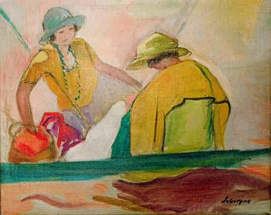 Deux jeunes filles sur la plage - Henri Lebasque