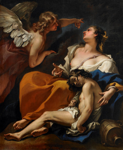 Agar et Ismael sauvés par l’ange - Sebastiano Ricci - Alpha Reproduction