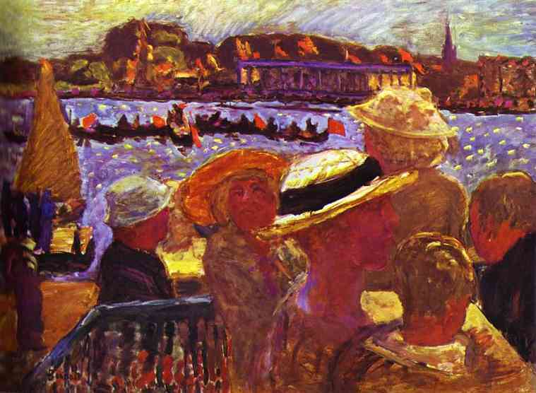 Reproduction du tableau « Hambourg, Pique-nique - Pierre Bonnard » par Alpha Reproduction en peinture à l’huile