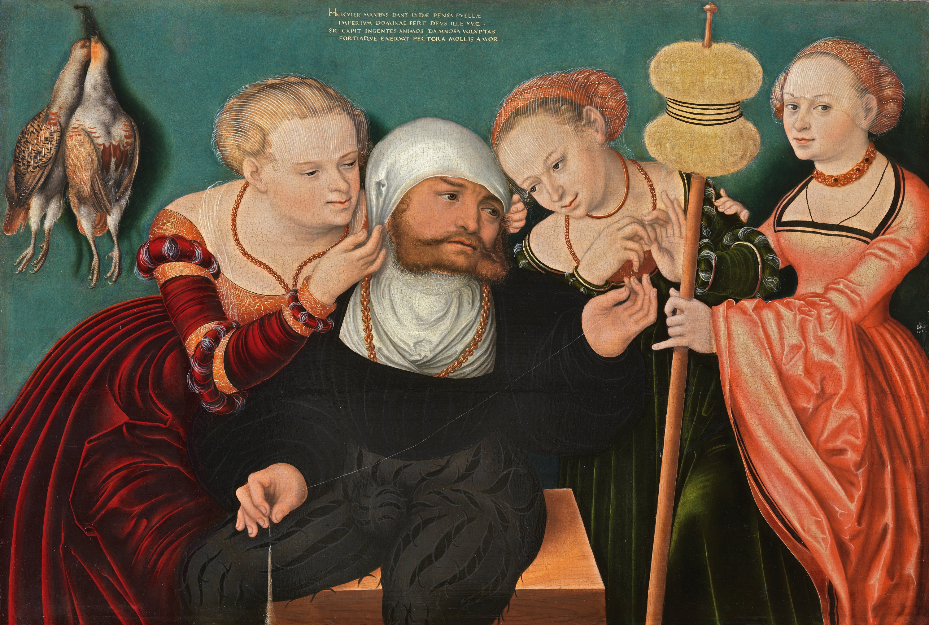 Hercule à la Cour d'Omphale - Lucas Cranach the Elder