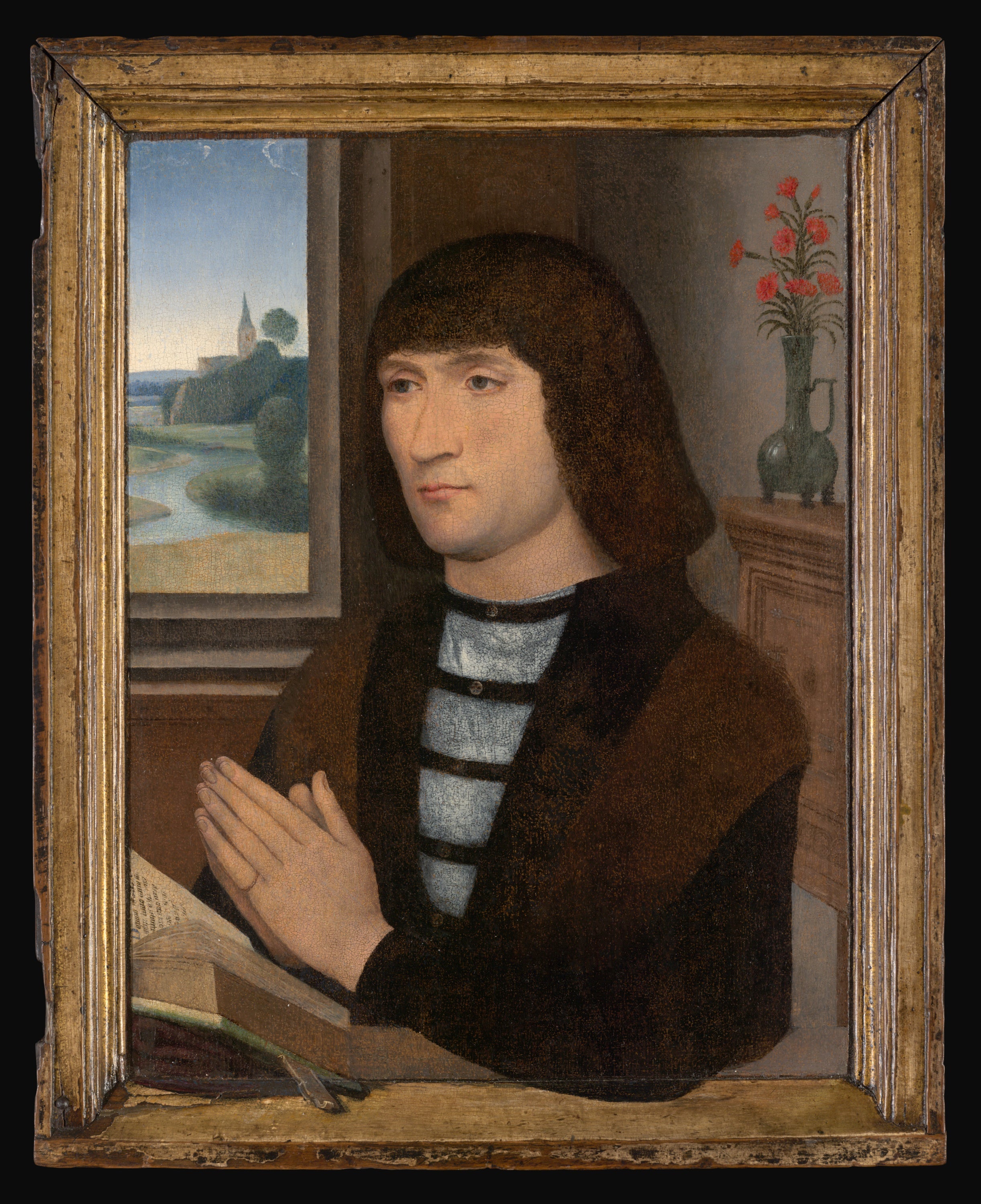 Portrait d'un homme en prière - Hans Memling