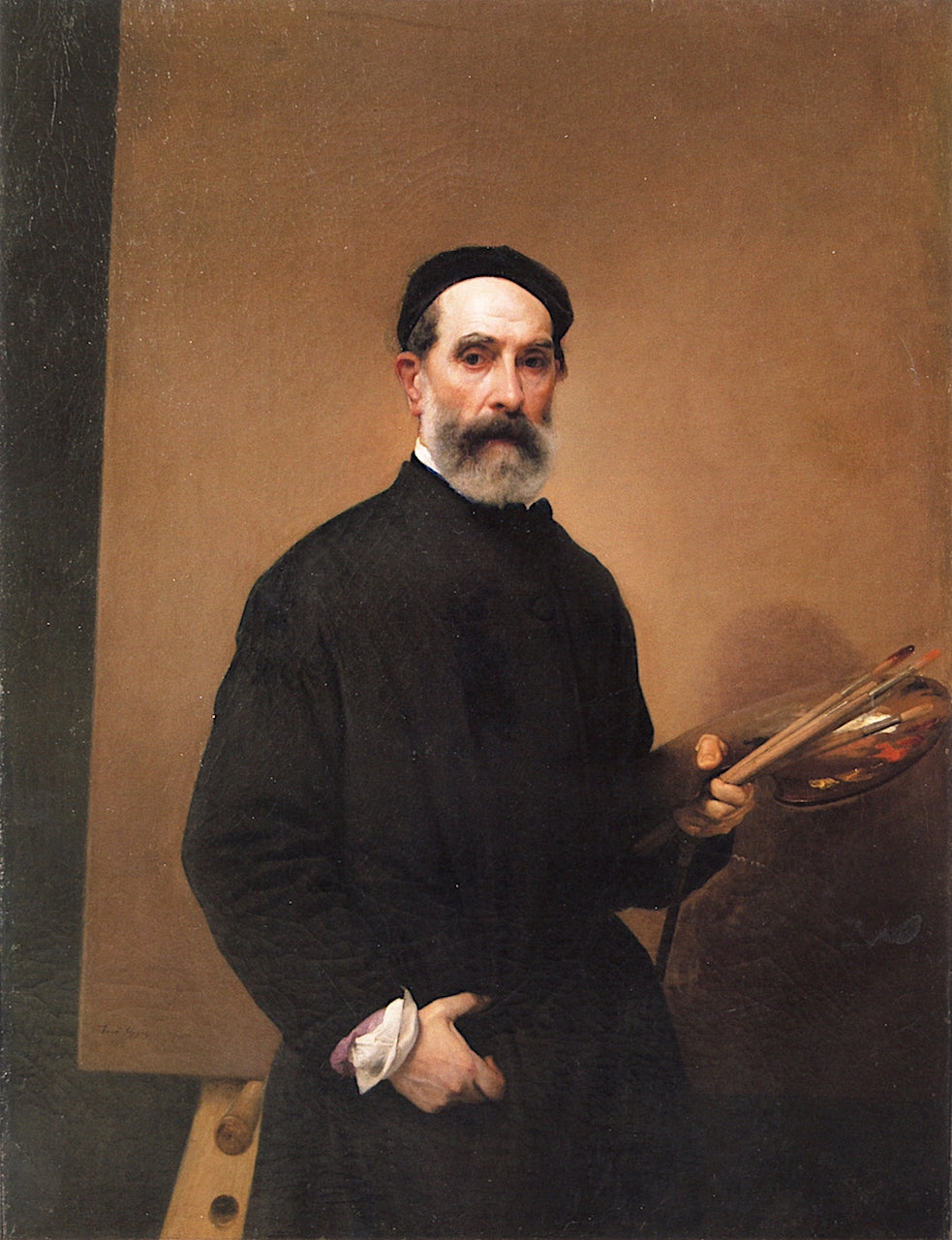 Autoportrait à 71 ans - Francesco Hayez