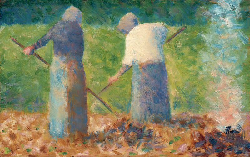 Les faneurs de Montfermeil - Georges Seurat