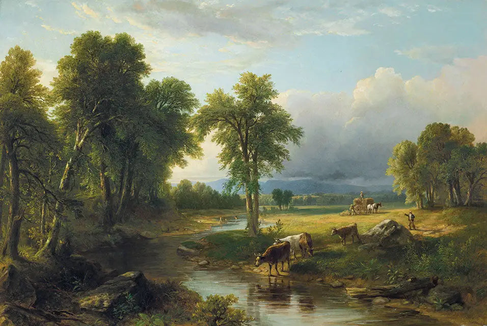 Fenaison - Asher Brown Durand - Alpha Reproduction