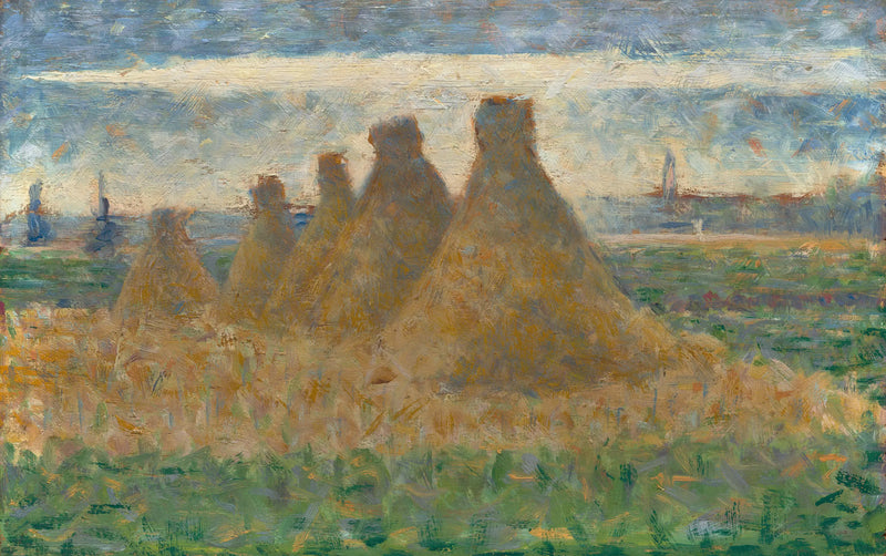 Meules de foin - Georges Seurat