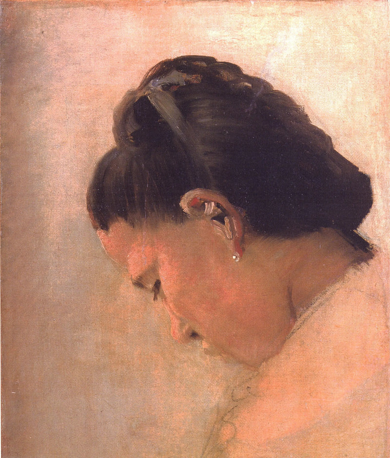 Tête de jeune fille - Georges Seurat