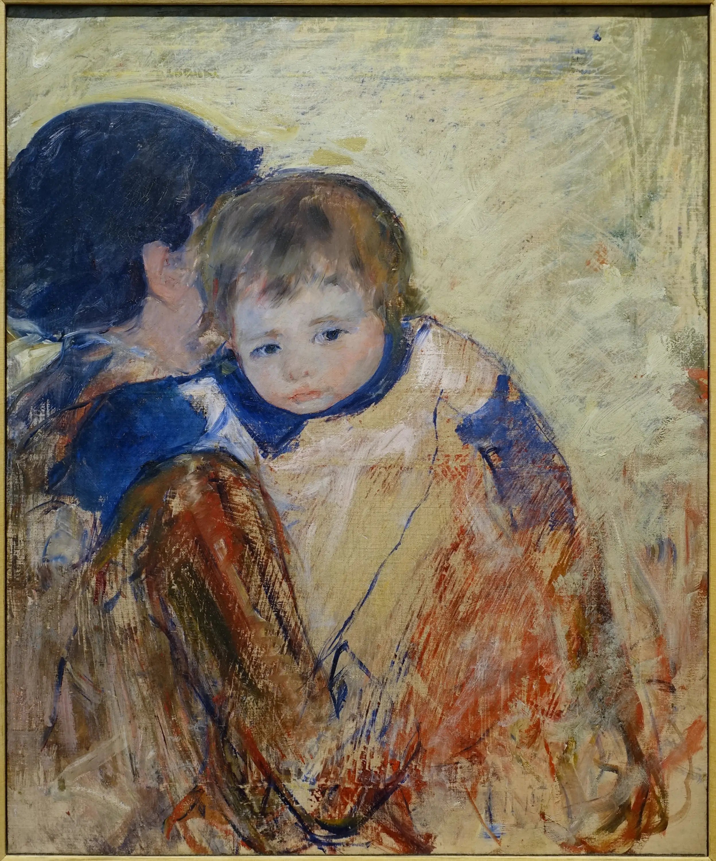 Reproduction du tableau « Hélène est agitée - Mary Cassatt » par Alpha Reproduction en peinture à l’huile