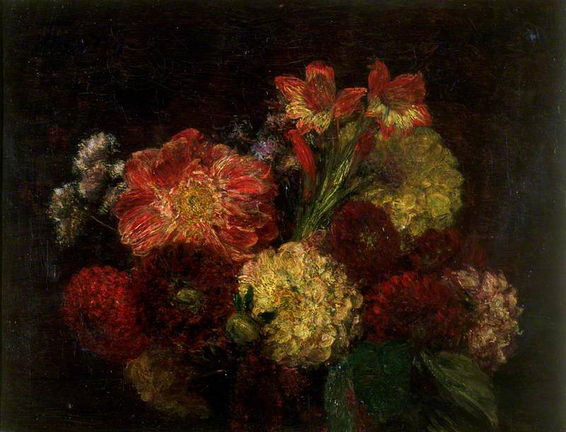 Dahlias - Henri Fantin-Latour