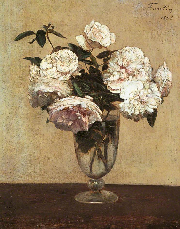 Roses roses - Henri Fantin-Latour