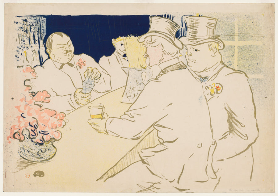 The Chap-Book - Henri de Toulouse-Lautrec