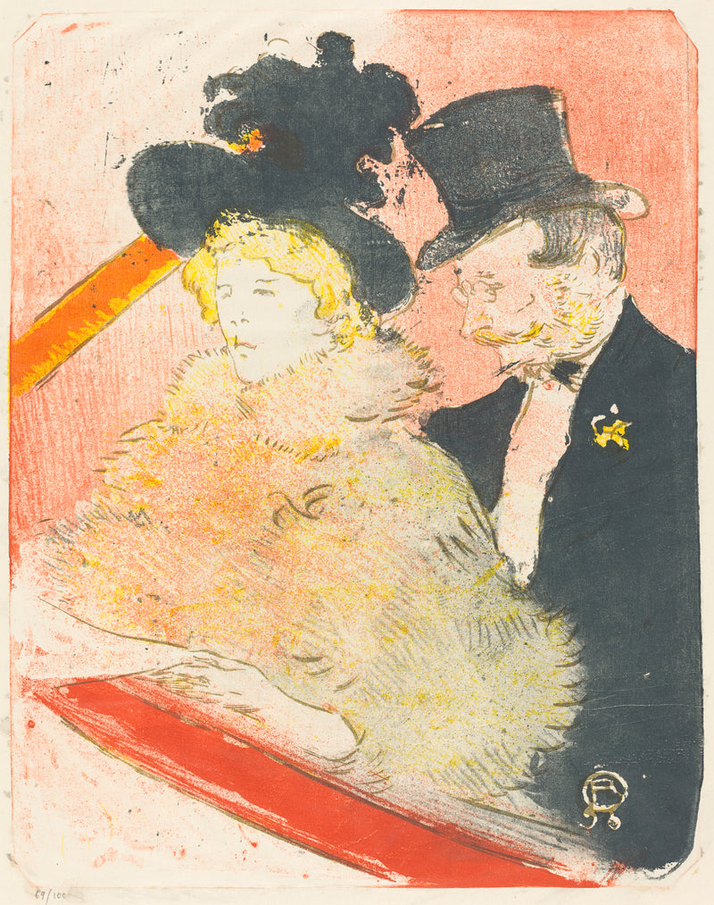 Au Concert - Henri de Toulouse-Lautrec