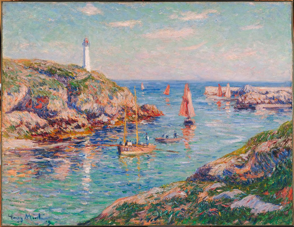 Le port de Douvelan - Henry Moret