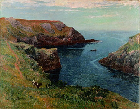 La Côte de l'île de Groix - Henry Moret