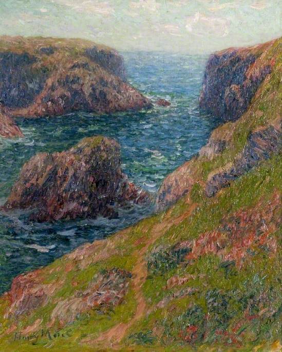 Falaises de Port-Domois, Belle-Île - Henry Moret