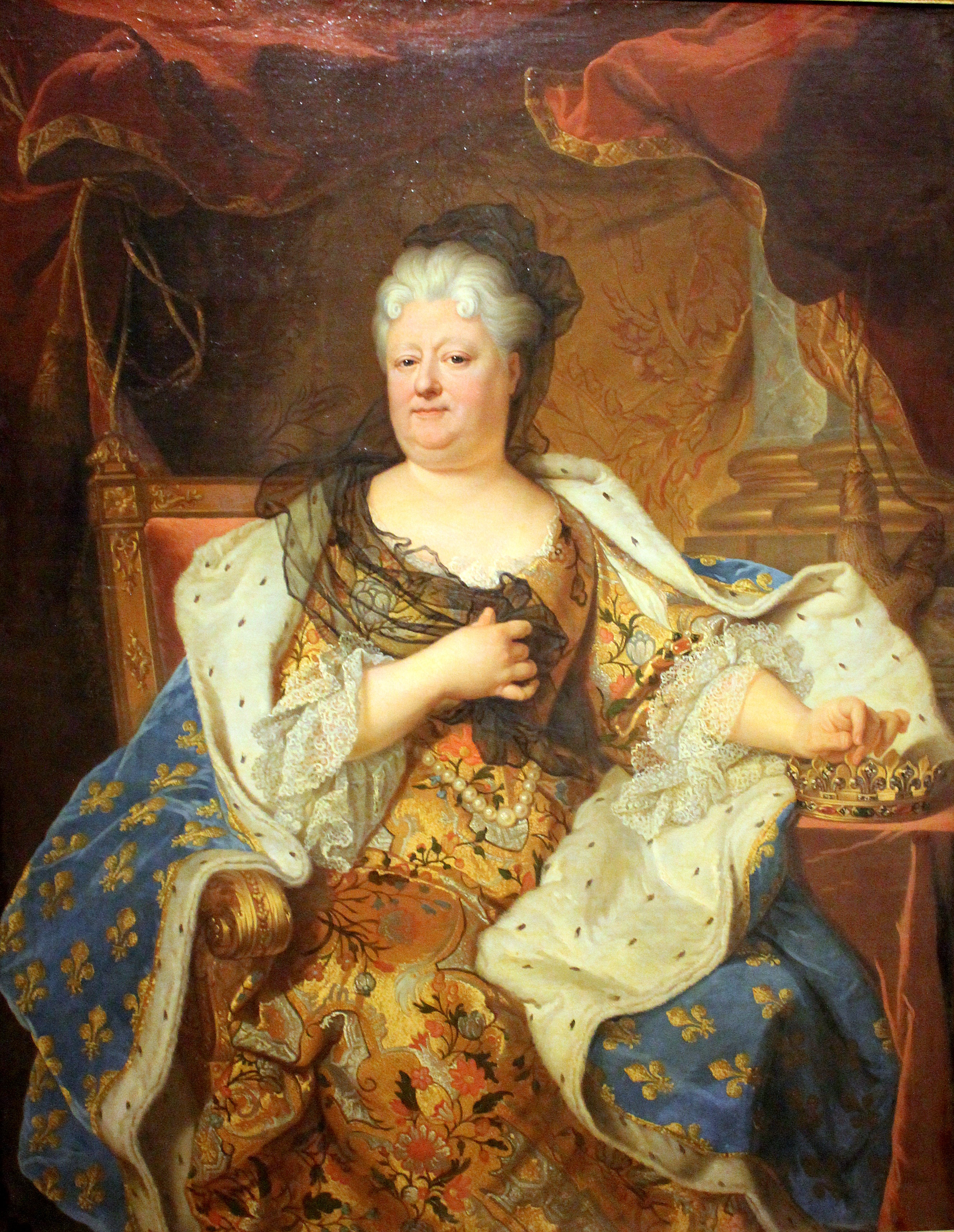 Portrait de Charlotte-Elisabeth de Bavière - Hyacinthe Rigaud