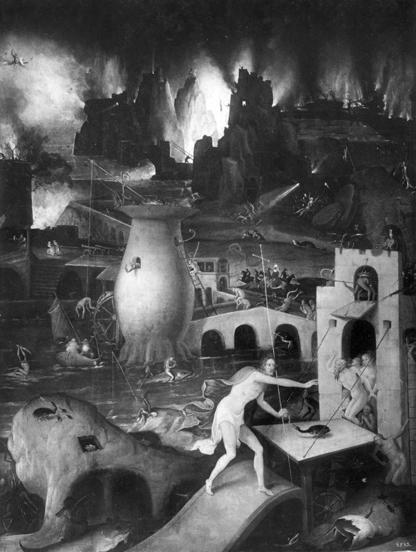 La Descente aux Limbes - Hieronymus Bosch