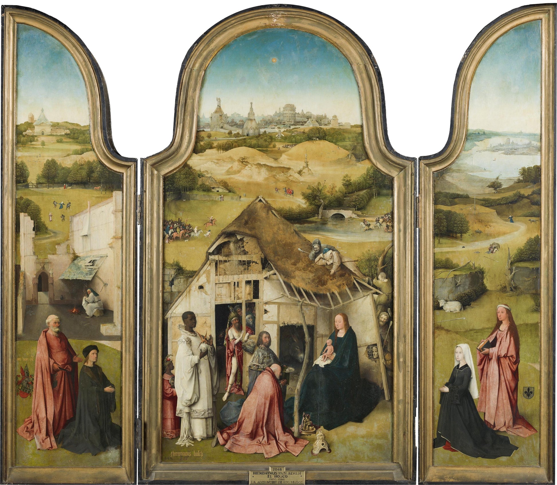 L'Épiphanie - Hieronymus Bosch