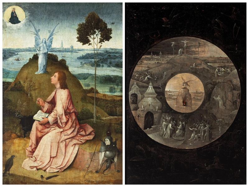 Saint Jean l'Évangéliste à Patmos - Hieronymus Bosch