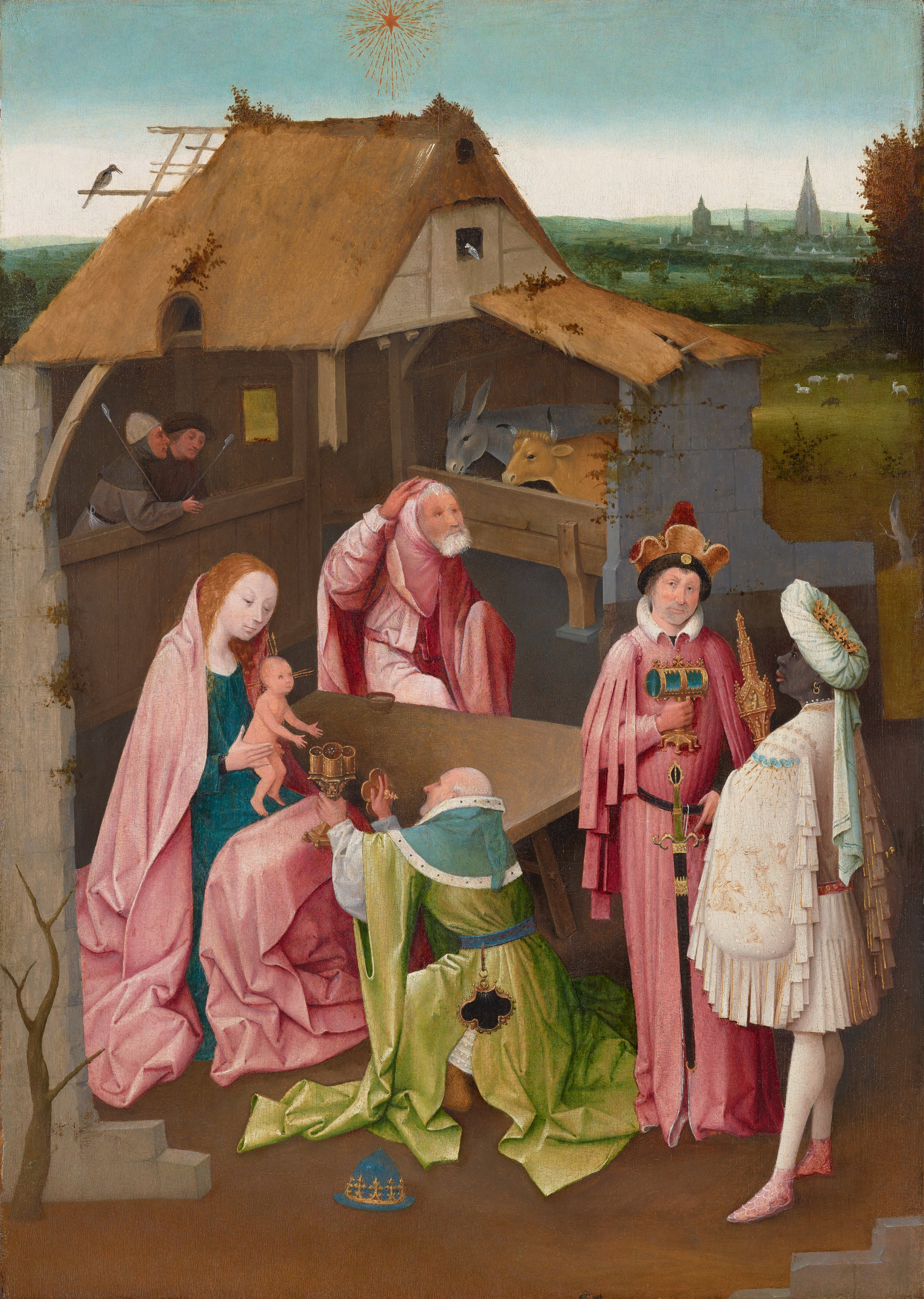 L'Adoration des mages - Hieronymus Bosch