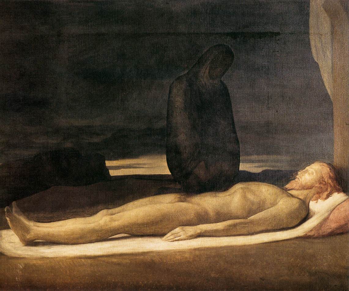 Pietà - Hippolyte Flandrin